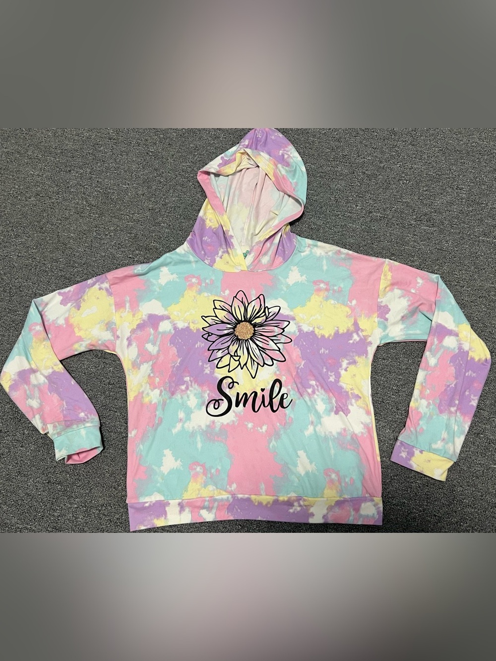 Kids Tie-Dye Pastel Long Sleeve Shirt